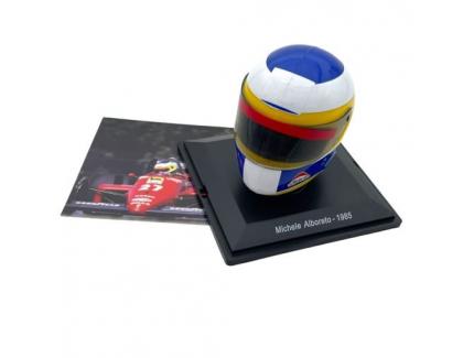 MICHELE ALBORETO HELMET 1985 - SPARK 1/5