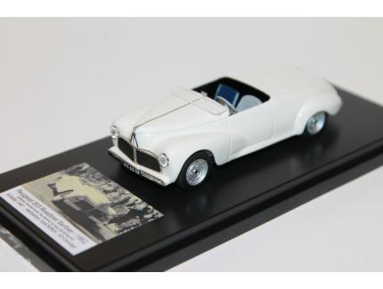 PEUGEOT 203 ROADSTER BARBIER 1952 A3 CONCEPT 1/43°