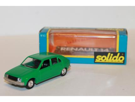 RENAULT 14 VERT SOLIDO 1/43°