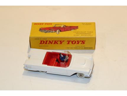 FORD THUNDERBIRD CABRIOLET BLANC 1955 DINKY TOYS 1/43°