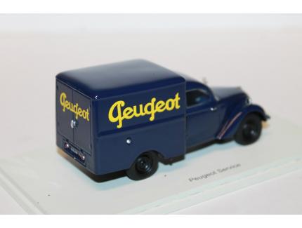 PEUGEOT 202 U BLUE SPARK 1/43°