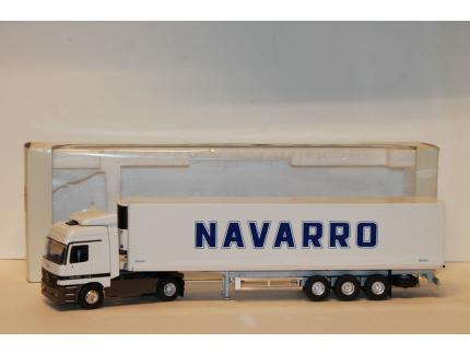 MERCEDES ACTROS 1848 SEMI FRIGORIFIQUE NAVARRO 1995 ELIGOR 1/43°