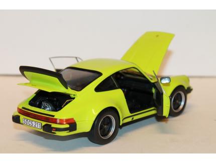 PORSCHE 911 TURBO 3.0 LIGHT GREEN NOREV 1/18°