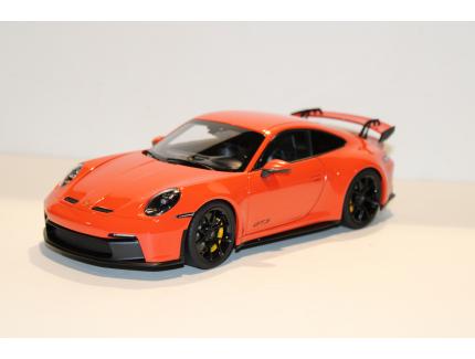 PORSCHE 911 GT3 ORANGE 2021 NOREV 1/18°