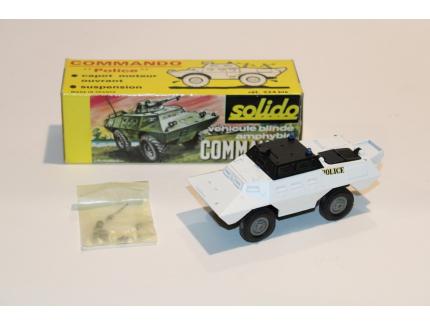 VEHICULE BLINDE COMMANDO 1960 SOLIDO 1/50°