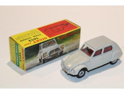 CITROEN DYANE 1967 BLANC DINKY TOYS 1/43°