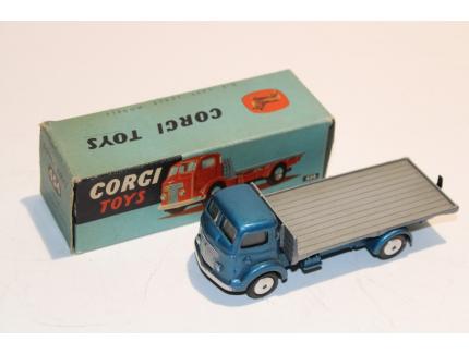 COMMER PLATFORM LORRY BLEU 1960 CORGI 1/43°