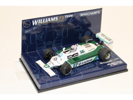 WILLIAMS FW07B JONES 1980 MINICHAMPS 1/43°