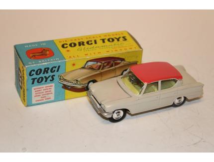 FORD CONSUL CLASSIC BEIGE 1960 CORGI 1/43°