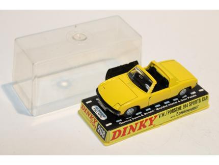 PORSCHE 914 JAUNE 1974 DINKY TOYS 1/43°