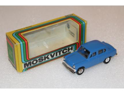 MOSKVITCH 1965 BLEU NOVOEXPORT 1/43°