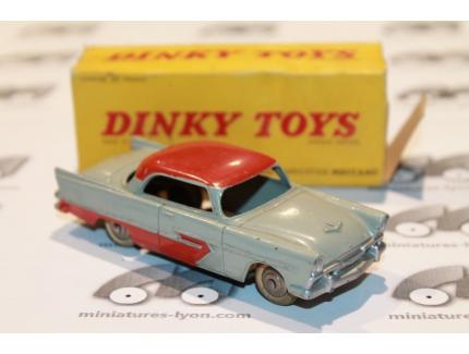 PLYMOUTH BELVEDERE GRISE ET ROUGE DINKY TOYS 1/43°