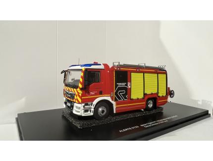 MAN TGM FPT ROSENBAUER SDIS 87 ALERTE 1/43