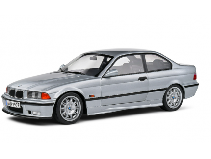 BMW E36 COUPE M3 ARTIC SILVER 1997 SOLIDO 1/18°