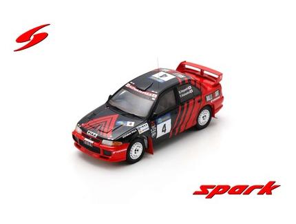 MITSUBISHI LANCER EVOLUTION III 4TH RALLY CHINA 1997 SPARK 1/43°