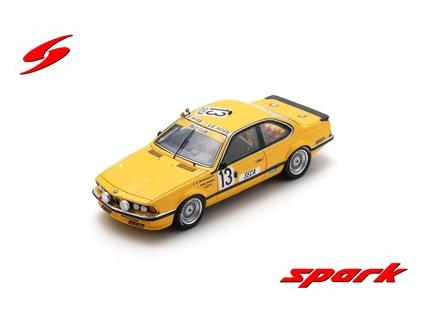 BMW 635 CSI JOLLY CLUB ISTRIA 24H SPA 1986 SPARK 1/43°