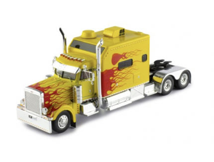 Peterbilt T 379 Custom 2002  Jaune/Rouge Ixo 1/43º