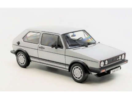 VW GOLF GTI 1 Argent 1980 WELLY 1/18°