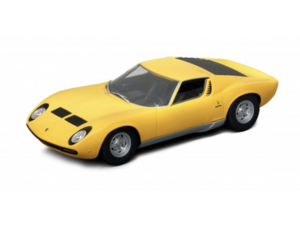 Lamborghini Miura SV P400 1971 Jaune Welly 1/18º