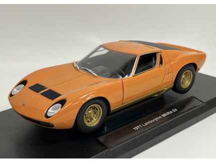 Lamborghini Miura SV P400 1971 Orange Welly 1/18º