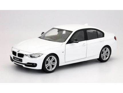 BMW 335i Serie 3 2012 Blanc Welly 1/18º