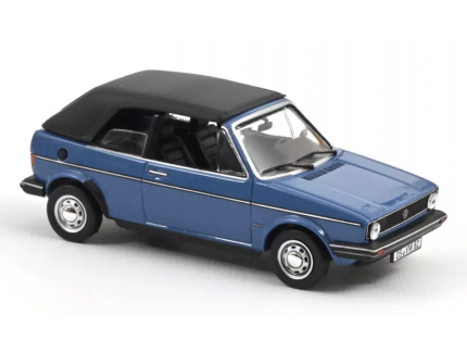 Volkswagen Golf Cabriolet 1982 Monaco Blue 1/43º