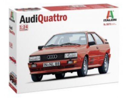 MAQUETTE AUDI QUATTRO 1980 1/24