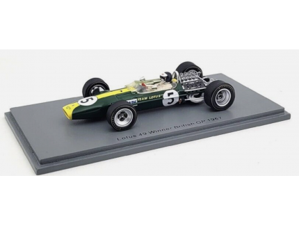 LOTUS 49 WINNER BRITISH GP 1967 SPARK 1/43