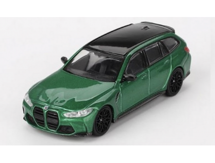 BMW M3 COMPETITON TOURING ISLE OF MAN GREEN METALLIC MINI GT 1/64