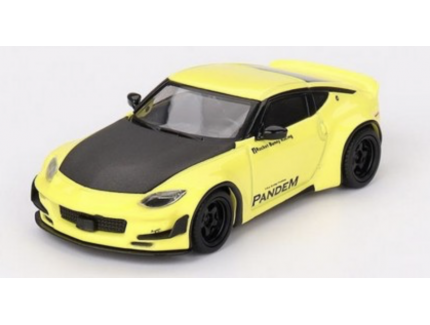 NISSAN Z PANDEM -IKAZUCHI YELLOW MINI GT 1/64