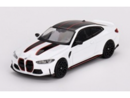 BMW M4 CSL ALPINE WHITE MINI GT 1/64