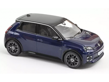 RENAULT 5 E-TECH 100% ELECTRIC 2025 NIGHT BLUE NOREV 1/43