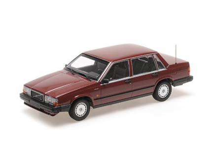 Volvo 740 GL 1986 Red 1/18 Minichamps