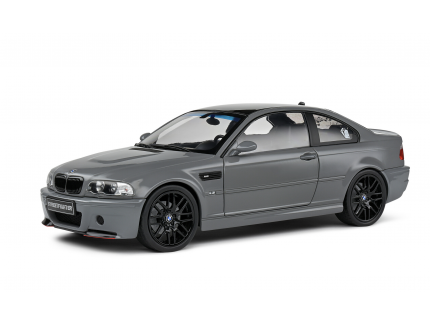 BMW E46 M3 COUPE 2000 GRIS SOLIDO 1/18