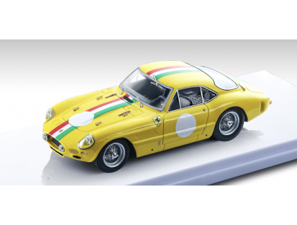 FERRARI 250 GT SPERIMENTALE YELLOW PRESS BRUXELLES 1962 TECNO MODEL 1/43