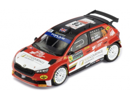 SKODA FABIA RS RALLY 2 MONTE CARLO 2024 #26 IXO 1/43