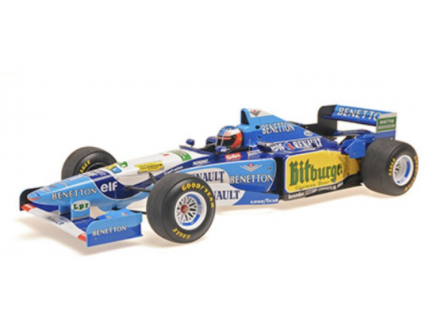 BENETTON RENAULT B195 M.SCHUMACHER  WINNER MONACO GP 1995 MINICHAMPS 1/43