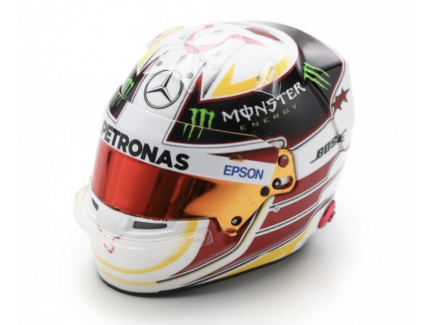 LEWIS HAMILTON CASQUE USA GP WORLD CHAMION 2015 SPARK 1/5