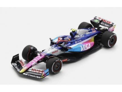 VISA CASH RB FORMULA ONE TEAM 7EME MIAMI GP 2024 #22 SPARK 1/43