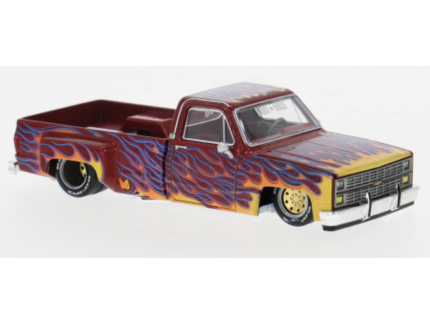 CHEVROLET SILVERADO DUALLY ON FIRE V1 KAIDO HOUSE 1/64