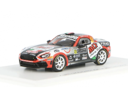 FIAT ABARTH 124 RGT #56 RALLY MONTE  MONTE- CARLO 2019 IXO 1/43