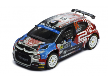 CITROEN C3 RALLY2 #54 MONTE CARLO 2022 IXO 1/43