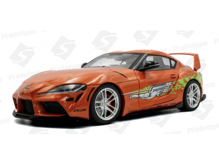 TOYOTA GR SUPRA ORANGE SOLIDO 1/18