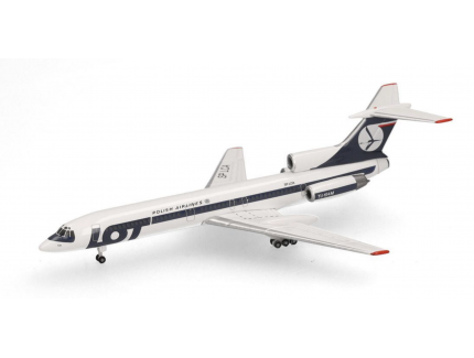 Wings LOT Polish Airlines Tupolev TU-154M HERPA 1/500