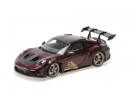 PORSCHE 911 992 GT3 RS 2024 PURPLE MINICHAMPS 1/18