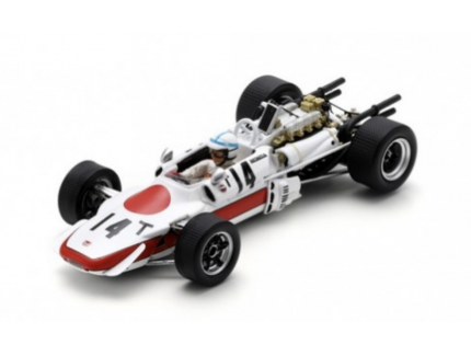 HONDA RA302 N°14 Essais GP Italie 1968 John Surtees 1/4 SPARK