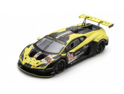 LAMBORGHINI Huracan GT3 Evo2 N°60 IRON LYNX 24H Le Mans 2024 1/43 SPARK