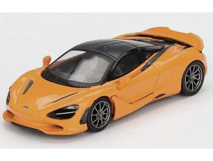 MCLAREN 750S ORANGE MINI GT 1/64