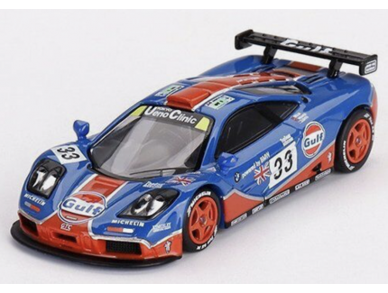 MCLAREN F1 GTR #33 1996 LE MANS 24HR MINI GT 1/64