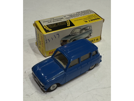 REANULT 4L BLUE  DINKY TOYS 1/43